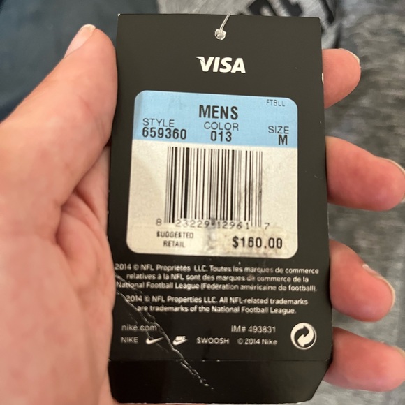 Men's San Francisco 49ers Colin Kaepernick Nike Gray/Black Limited Jersey ✊🏿7️⃣ - Picture 3 of 3